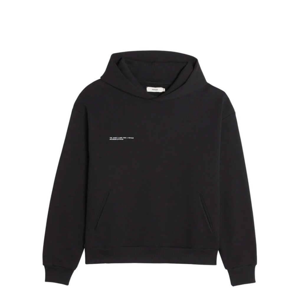 Pangaia 365 Heavyweight Hoodie - Black (Small)